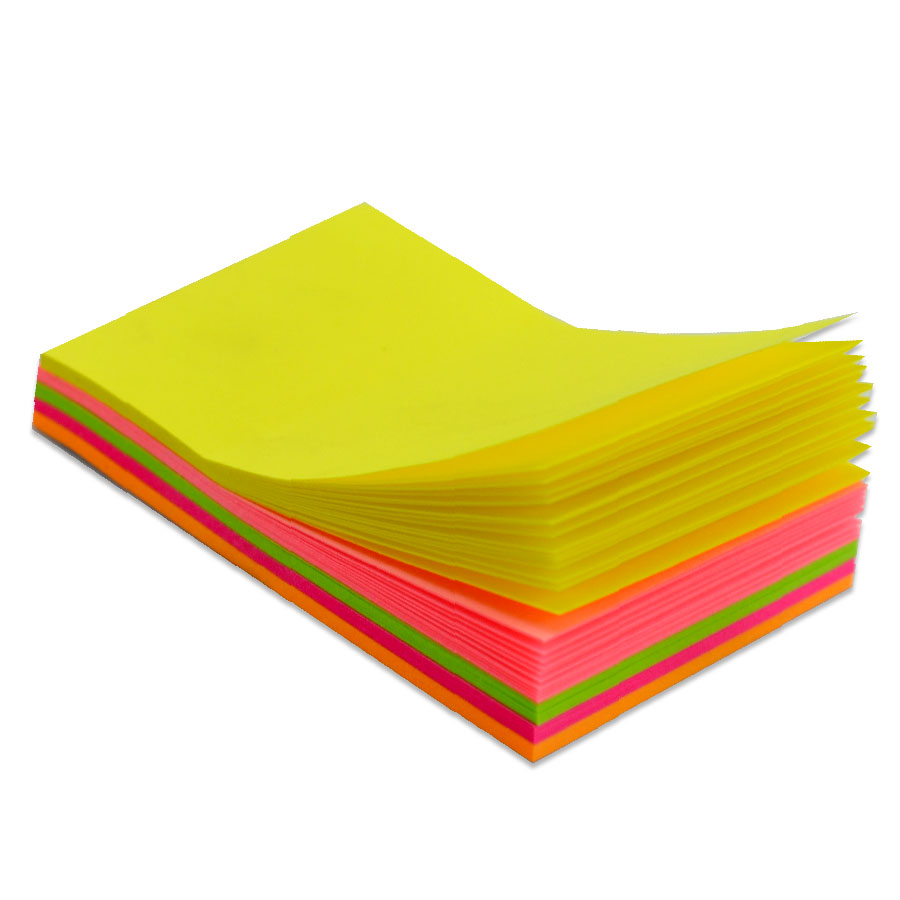 Neon Sticky Notes Pad