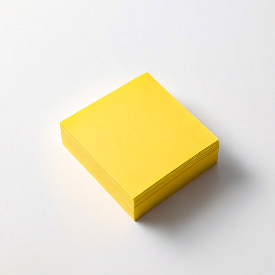 Sticky Notes Pad 3 x 3 (YELLOW) - Perfect for Quick Reminders