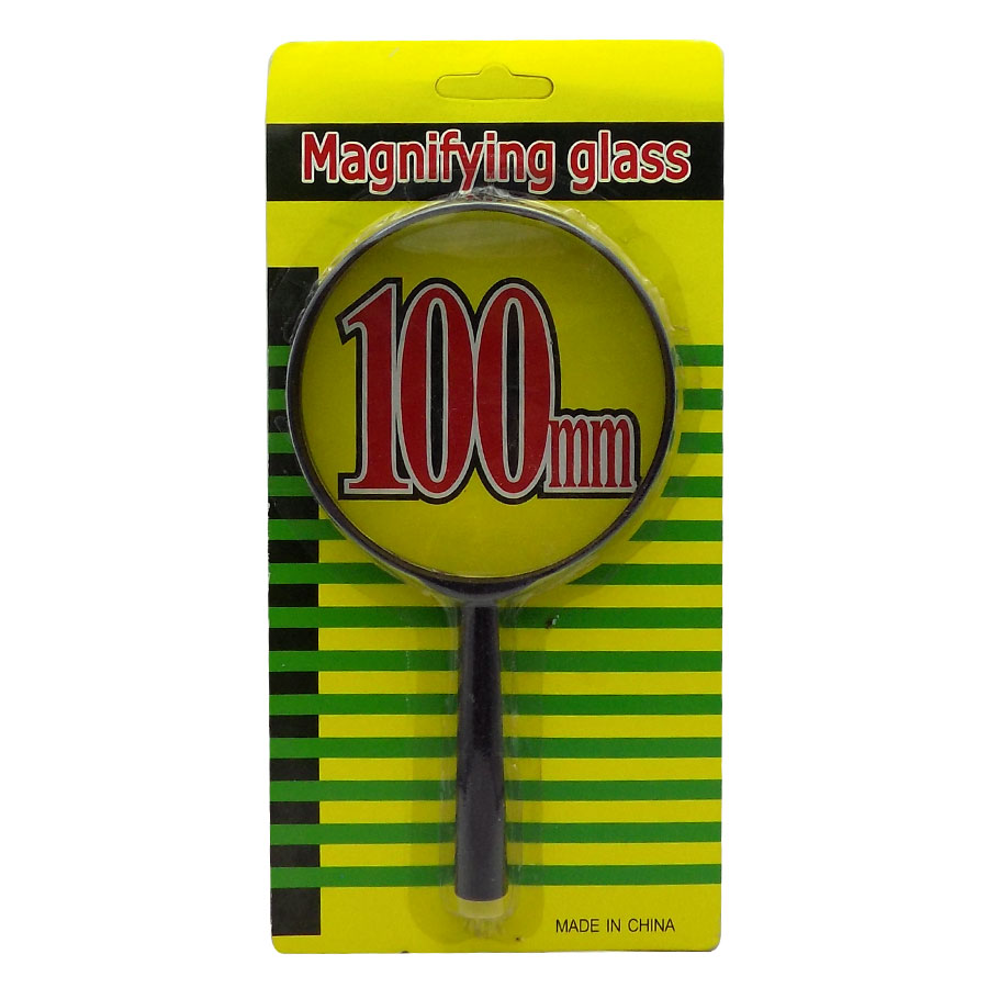 100mm Magnifying Glass – Crystal Clear Lens