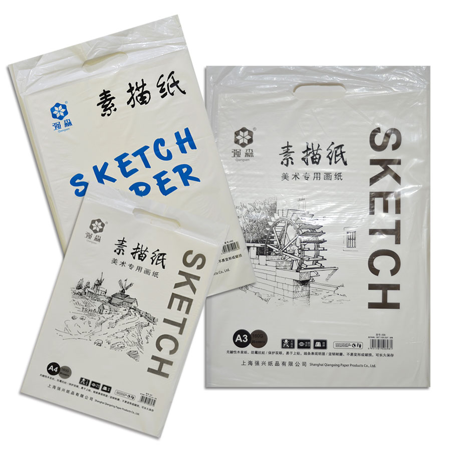 Sketch Painting Paper–160gsm, Textured Loose Sheets