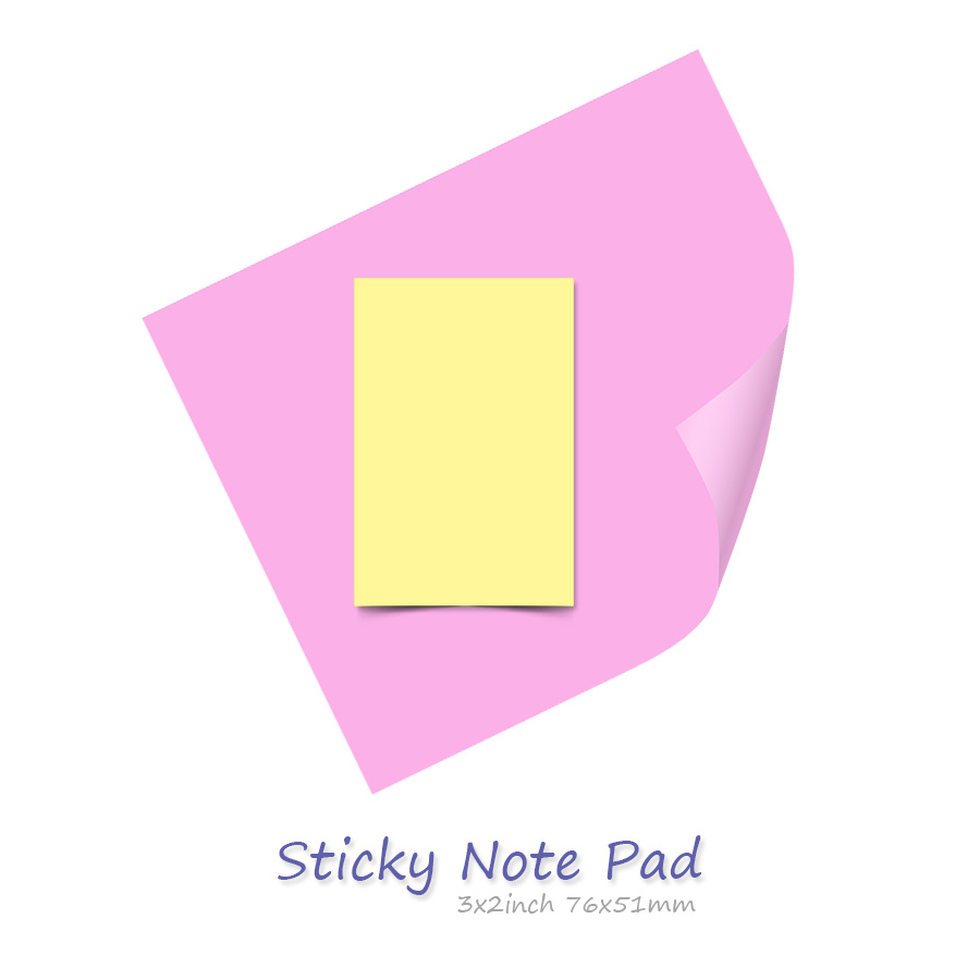 StickNote-Pad-Yellow-2x3