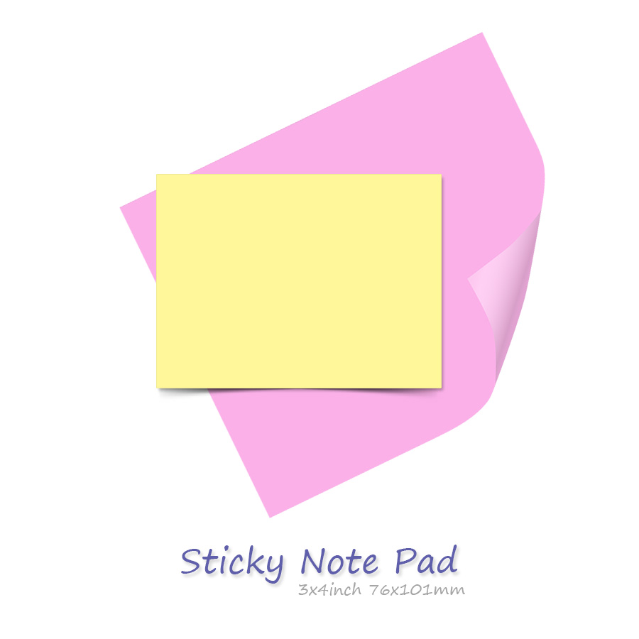 StickNote-Pad-Yellow-3x4