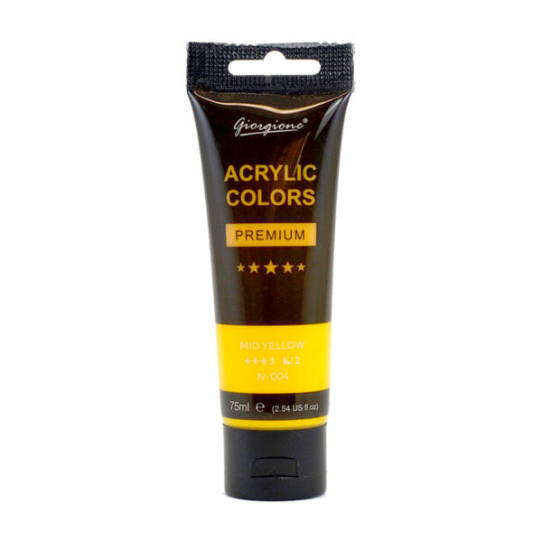 ACRYLIC-MID-YELLOW-75ML