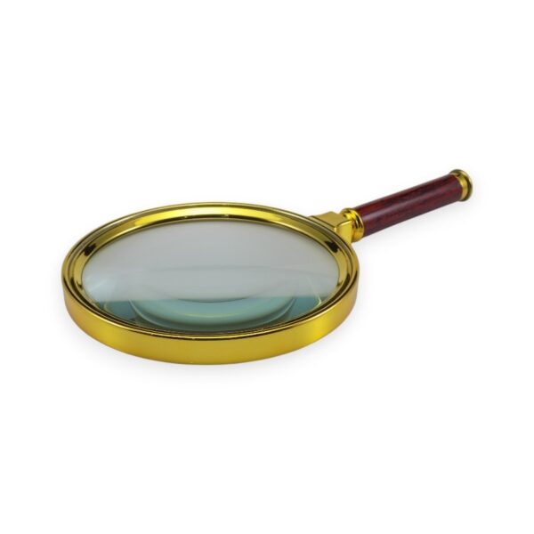 Golden Ring Magnifying Glass
