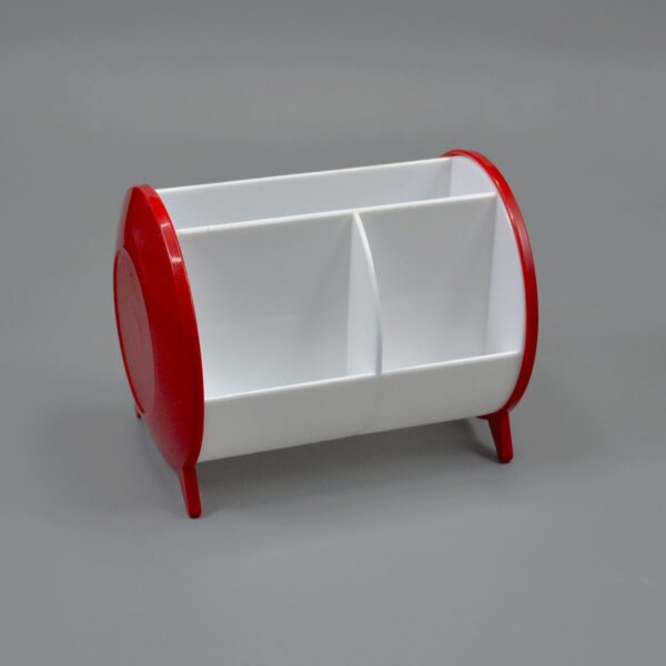 Dual-Compartment Desk Organizer, Stylish & Functional Pen Stand for Office & Home