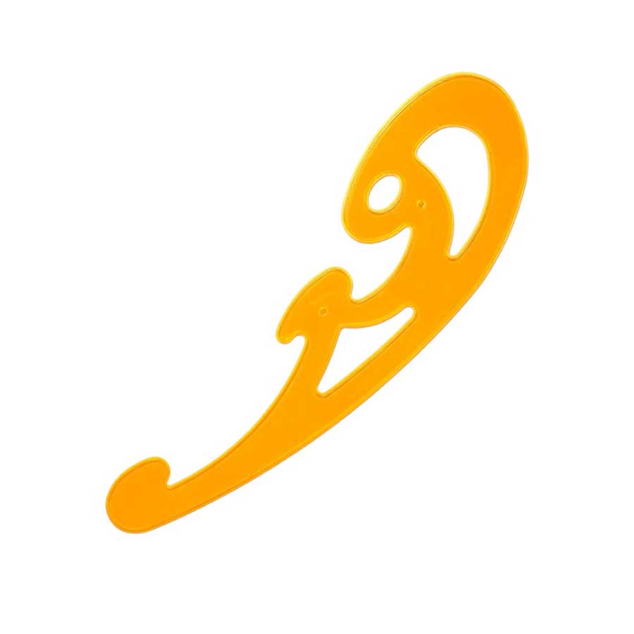 French Curve Template Set