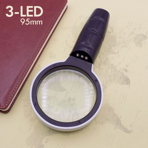 LED Handheld Magnifying Glass