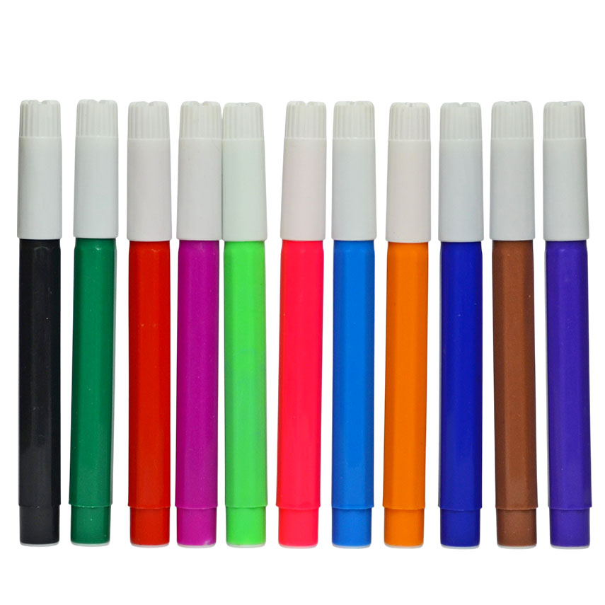 Jumbo 12-Color Watercolor Marker Set