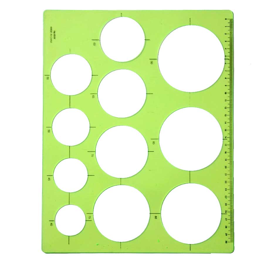 Large Circle Stencil