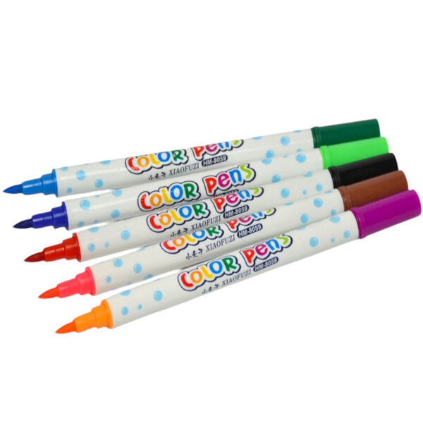 12-Color Double-Headed Water Color Markers