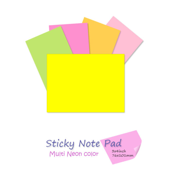 Sticky Note-Pad-NEON