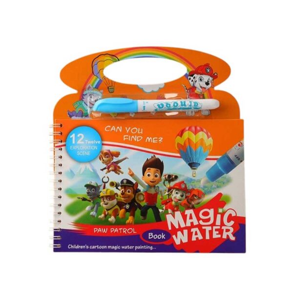 Magic Water Painting Book