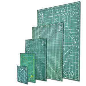 Self-Healing Cutting Mat Set – Multi-Size Durable PVC Cutting Boards with Grid Lines