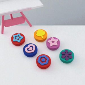 Colorful Foam Clay Stampers with Fun Shapes for Kids’ Crafting and Pottery Decoration