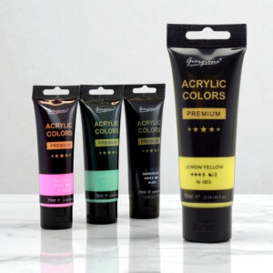 Giorgione Premium Acrylic Painting Colors 75ml Tube for Artists