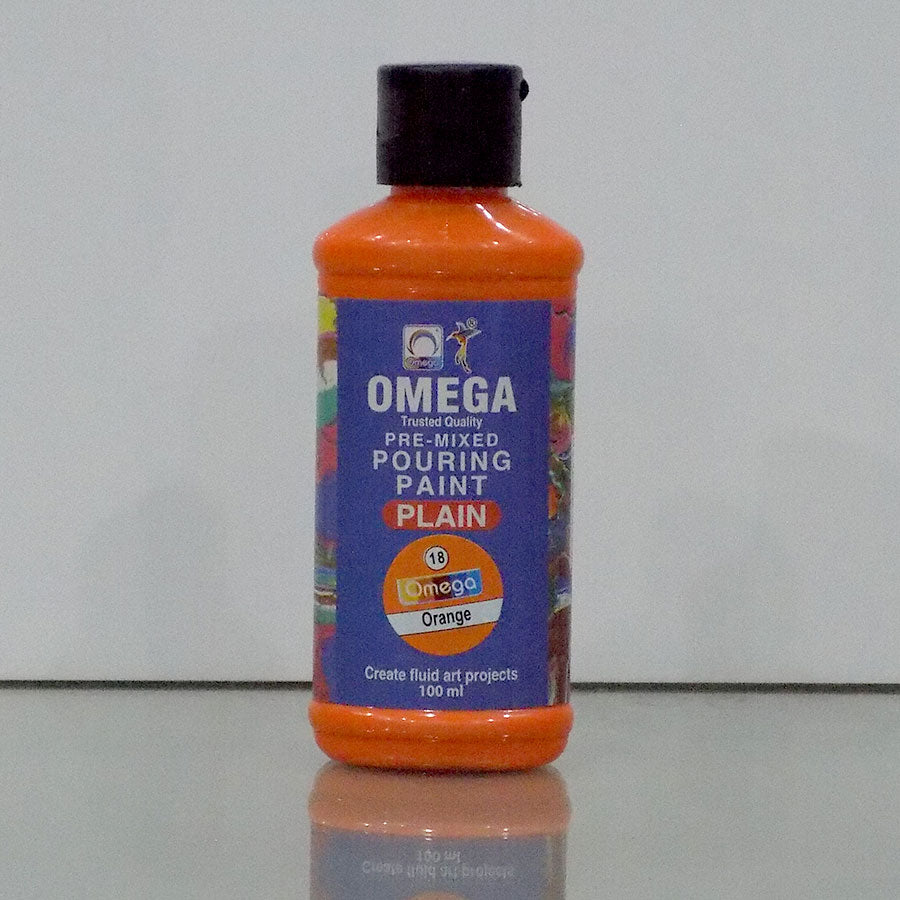 Omega Plain Pouring Paint Set – 12 Pre-Mixed Acrylic Colors for Fluid Art - Image 9