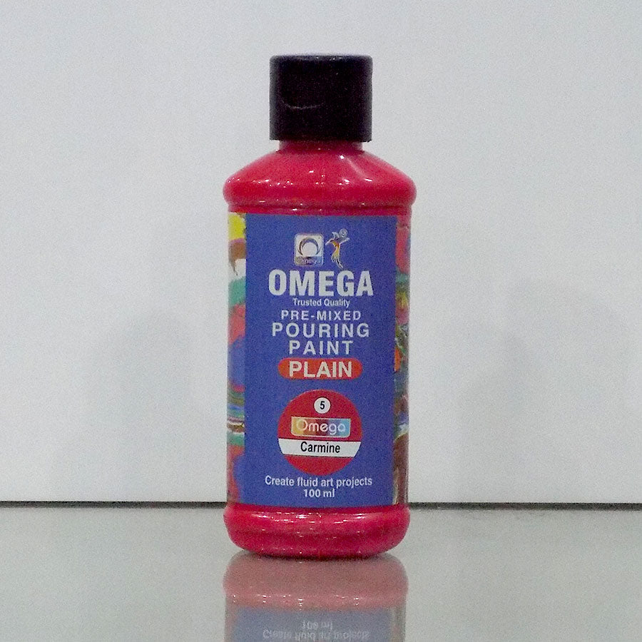 Omega Plain Pouring Paint Set – 12 Pre-Mixed Acrylic Colors for Fluid Art - Image 3