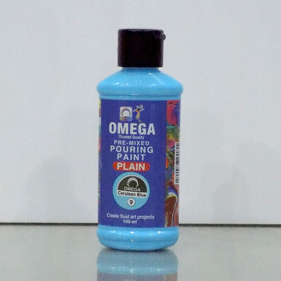 Omega Plain Pouring Paint Set – 12 Pre-Mixed Acrylic Colors for Fluid Art - Image 6