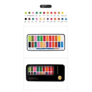 Keep Smiling Watercolor Set Professional Edition