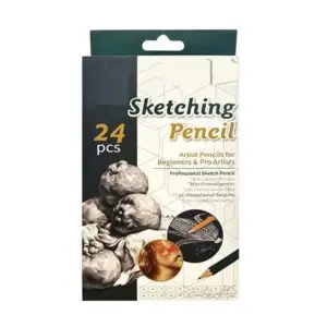 Keep Smiling Sketching Pencils Set Of 24 Pencils