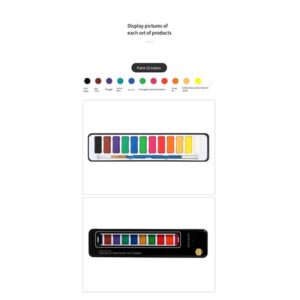 Keep Smiling Watercolor Set Professional Edition