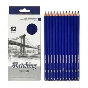 Keep Smiling Sketching Pencils Set Of 12 Pencils