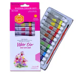 Keep Smiling Watercolor Painting 12ml Vibrant 12-Colors set