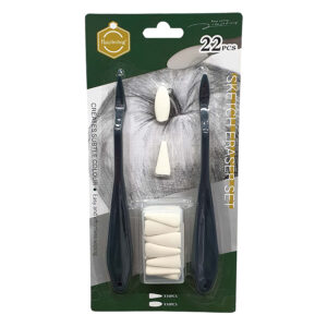 Keep Smiling 22-Piece Sketch Eraser Set