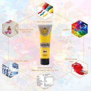 Keep Smiling Acrylic Paints 30ml Tube Set