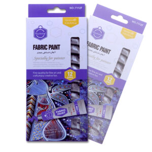 Keep Smiling Fabric Painting Colors 12ml Vibrant 12-Colors set