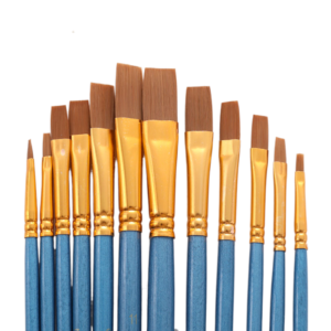 Keep Smiling 12-Piece Artist Paint Brush Set