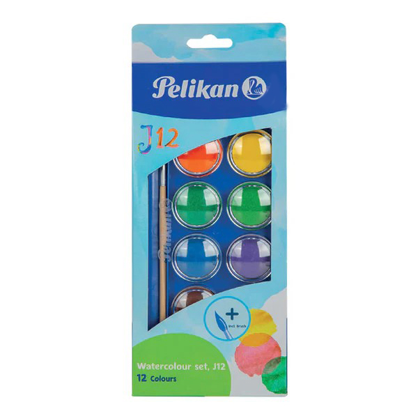 Pelikan J12 Watercolor set 12 color